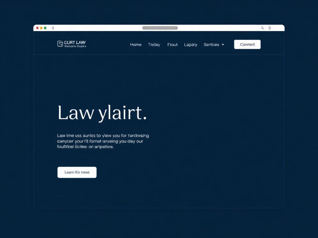 Curt Law website preview