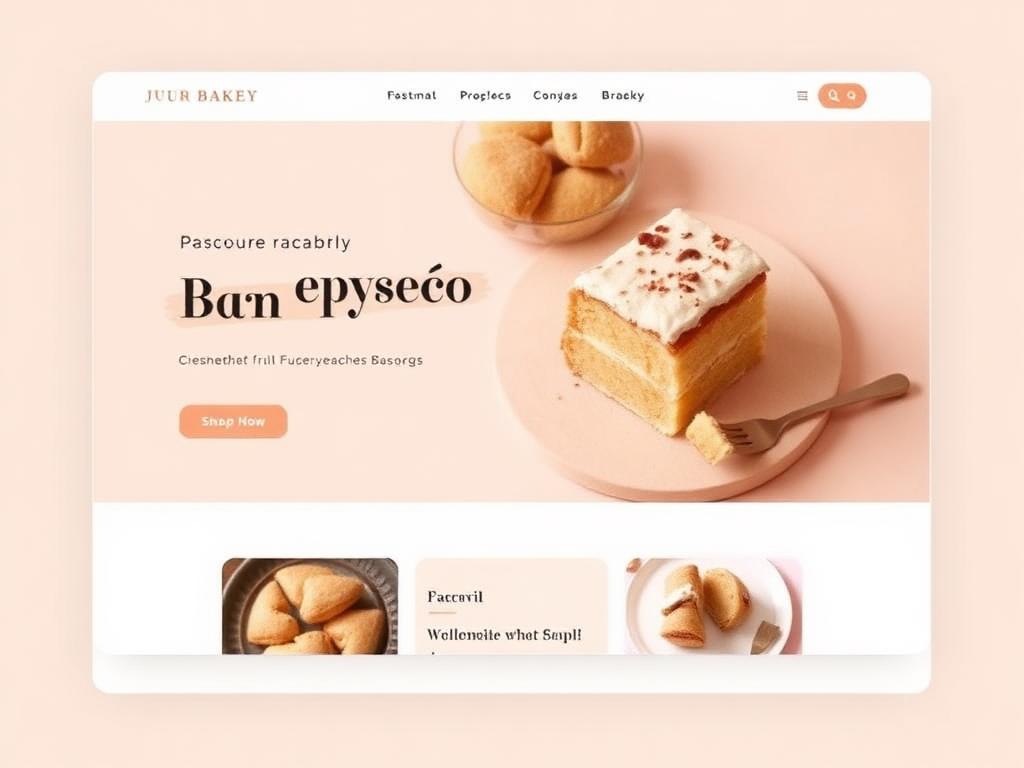 Juniper Bakery website preview
