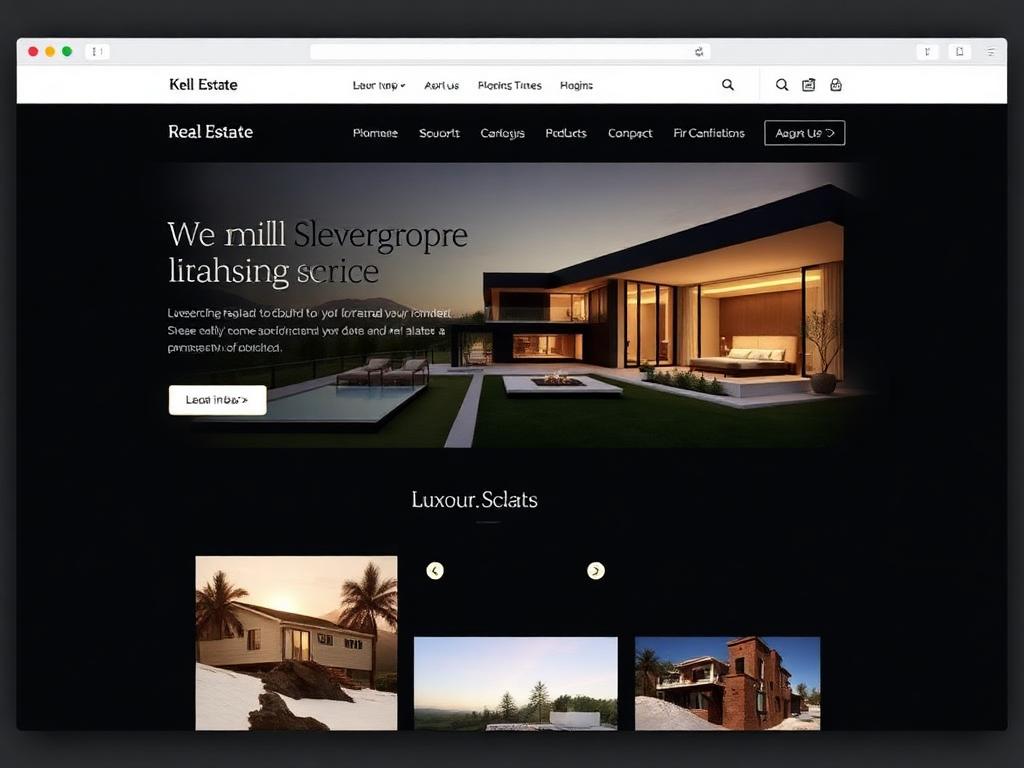 Kell Estate website preview
